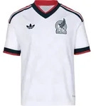 adidas WM 2026 Mexiko Ausw&auml;rts Teamtrikot Kinder in white, Gr&ouml;&szlig;e 152 - wei&szlig;