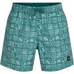 O'NEILL PRINT 16 Badehose Herren in blue bricks, Gr&ouml;&szlig;e M - gr&uuml;n