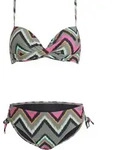 FIREFLY MARINA W RETRO BATIK Bikini Set Damen in aop-olive dark, Gr&ouml;&szlig;e 44 / B...