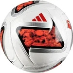 adidas DFL CLB Fu&szlig;ball Herren in white-black-solred, Gr&ouml;&szlig;e 5 - wei&szlig;