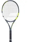 Babolat AERO JUNIOR Tennisschl&auml;ger Kinder in metallic grey/fluo yellow, Gr&ouml;&szlig;e