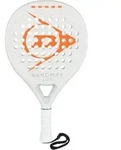 Dunlop Padelschl&auml;ger in white-orange-grey, Gr&ouml;&szlig;e Einheitsgr&ouml;&szlig;e - wei&szlig;