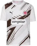 PUMA FC St. Pauli 26-27 Ausw&auml;rts Teamtrikot Kinder in puma white-espresso...