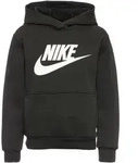 Nike NSW CLUB FLEECE Hoodie Kinder in black-white, Gr&ouml;&szlig;e 122/128 - schwarz