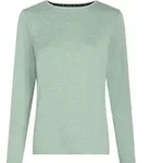 McKinley Hunu II Funktionsshirt Damen | Gr. 40 | gr&uuml;n - gr&uuml;n
