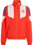 adidas FC BAYERN M&Uuml;NCHEN Trainingsjacke Herren | Gr. XL | rot - rot