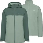 Jack Wolfskin MOONRISE 2 3IN1 Doppeljacke Damen | Gr. M | gr&uuml;n - gr&uuml;n