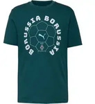 PUMA Borussia M&ouml;nchengladbach Culture T-Shirt Herren | Gr. S | gr&uuml;n - gr&uuml;n