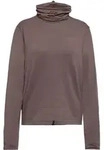 Odlo ESSENTIAL THERMAL Funktionsshirt Damen | Gr. S | braun - braun