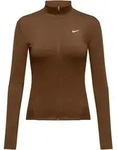 Nike ONE FITTED DRI-FIT Trainingsjacke Damen | Gr. XL | braun - braun