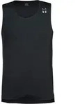 Under Armour Halo Funktionstank Herren | Gr. XL | schwarz - schwarz