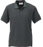 FJ&Auml;LLR&Auml;VEN Crowley Pique Poloshirt Herren in mountain grey, Gr&ouml;&szlig;e L - grau