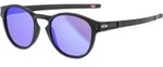 Oakley LATCH Brille in prizm violet iridium-matte black, Gr&ouml;&szlig;e Einheitsgr&ouml;&szlig;e -
