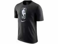 Nike AT0515-010, Nike NBA T-Shirt Herren in black-white, Größe M schwarz