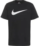 Nike Icon Swoosh T-Shirt Herren in black-white, Gr&ouml;&szlig;e L - schwarz