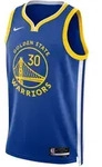 Nike Stephen Curry Golden State Warriors Spielertrikot Herren in rush blue, Gr&ouml;&szlig;e L