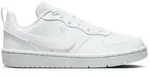 Nike COURT BOROUGH GS Sneaker Kinder in white-white-white, Gr&ouml;&szlig;e 35 1/2 - wei&szlig;