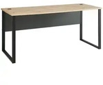 Schreibtisch MEMPHIS Artisan Eiche - Metallgestell schwarz 170 x 73 cm