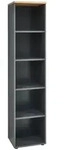 B&uuml;roregal MEMPHIS GH07 45 cm Oberboden Artisan Eiche Korpus Graphit