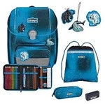 Scout Genius Exklusiv Safety Light Polar Blue Schulranzenset