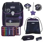 Scout Genius Exklusiv Safety Light Spooky Starlight Schulranzenset