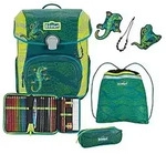 Scout Neo Exklusiv Superflash Extreme Lizard Schulranzenset