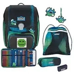 Scout Genius Set Movie Star Blue Pixel Schulranzenset