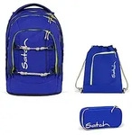 Satch Pack Blue Climber 3 tlg. Set Schulrucksack