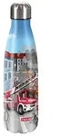 Step by Step Isolierte Edelstahl Trinkflasche Fire Engine