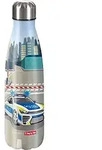 Step by Step Isolierte Edelstahl Trinkflasche Police Car Cody