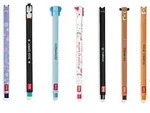 Legami radierbare Stifte Set mit 7 Gel Pen inklusive Pinguin