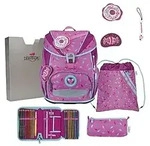 DerDieDas ErgoFlex Light Schulranzen Set Sweet Sprinkles 6-teilig