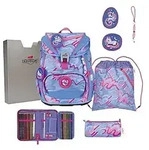 DerDieDas ErgoFlex Light Superflash Schulranzen Set Magic Unicorn