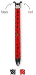 Legami 2 farbiger Kugelschreiber Ladybug - Click&Clack Marienk&auml;fer