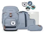 Ergobag Pack Schulrucksack Set F&auml;hrtenlesB&auml;r 6-teilig