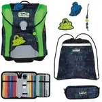 Scout Micro Schulranzen Set Monster Labyrinth 5-teilig