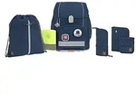 L&auml;ssig Boxy Schulranzen-Set Unique navy