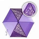 Step by Step Regenschirm Purple mit Magic Rain EFFECT