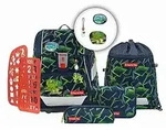 Step by Step 2IN1 PLUS Schulranzen-Set Wild T-Rex Taro, 6-teilig