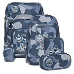 Beckmann Classic 22L Tiger Race Schulrucksack 6tlg. Set