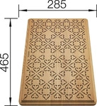 Blanco 237591, Blanco Holzschneidbrett Ornament FARON XL 6 S