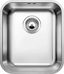 Blanco 518199, Blanco Supra 340-U Edelstahl B&uuml;rstfinish o.Afb.