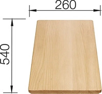 Blanco 225362, Blanco Schneidbrett aus massiver Buche
