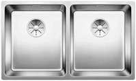 Blanco 522981, Blanco Andano 340/340-IF Edelstahl Seidenglanz IF-Flachrand o.Afb