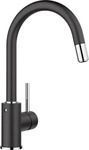 Blanco 526146, Blanco Mida-S Silgranit-Look schwarz HD