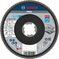 Bosch 2608619201, Bosch PRO X571 X-Lock FSS, 125 mm,G40,gew.,GF (2608619201)