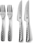 Weber 17844, Weber Deluxe Steak-Set, 4-teilig