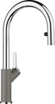 Blanco 526930, Blanco Carena-S Vario Silgranit vulkangrau/chrom