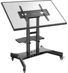 Mobiler TV-St&auml;nder f&uuml;r Fernseher oder Interaktive Panels 50"-83", max. 70 kg,