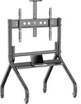 Mobiler TV-St&auml;nder 60"-120", max. 150 kg, Schwarz TS2080